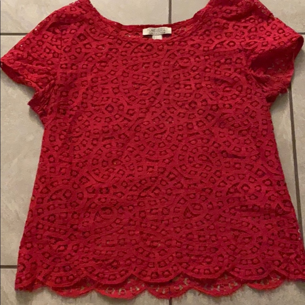 Pink top